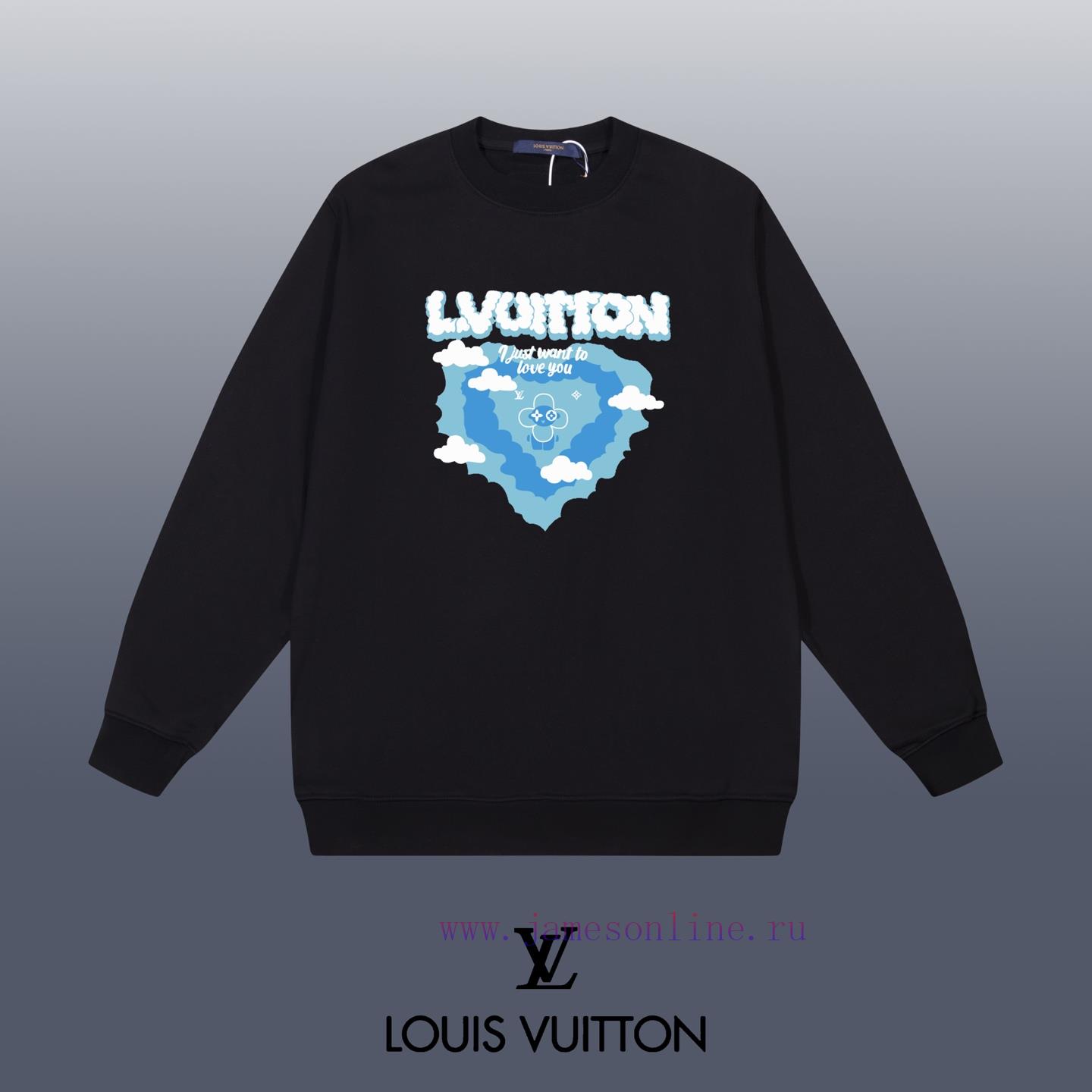 sbfnha1dztx.jpg New Customers Only, Limit One. LOUIS VUITTON 24SS Classic Round Neck Hoodie11 Pairs Of Customized Fabrics 420g Large Loop High 0etzvno0 - Image 1