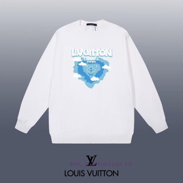 New Customers Only, Limit One. LOUIS VUITTON 24SS Classic Round Neck Hoodie11 Pairs Of Customized Fabrics 420g Large Loop High b6jh07y1
