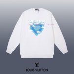 New Customers Only, Limit One. LOUIS VUITTON 24SS Classic Round Neck Hoodie11 Pairs Of Customized Fabrics 420g Large Loop High b6jh07y1 - Image 2
