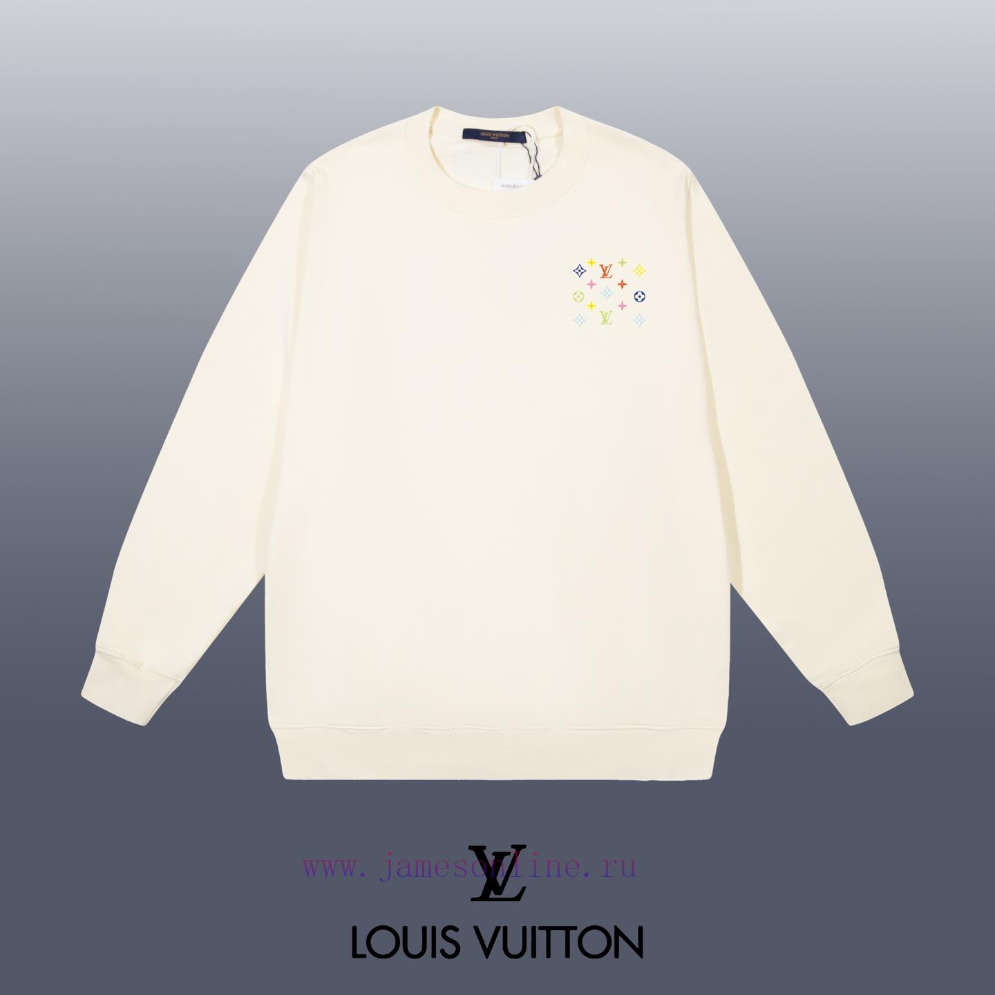 qdhxabmysoj.jpg New Customers Only, Limit One. LOUIS VUITTON 24SS Classic Round Neck Hoodie11 Pairs Of Customized Fabrics 420g Large Loop High vp9zz8ij - Image 1