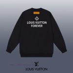 New Customers Only, Limit One. LOUIS VUITTON 24SS Classic Round Neck Hoodie11 Pairs Of Customized Fabrics 420g Large Loop High q5mogd08 - Image 3