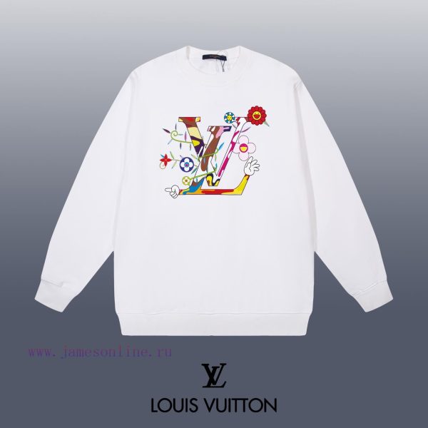 New Customers Only, Limit One. LOUIS VUITTON 24SS Classic Round Neck Hoodie11 Pairs Of Customized Fabrics 420g Large Loop High 19m9poms