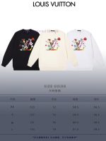 New Customers Only, Limit One. LOUIS VUITTON 24SS Classic Round Neck Hoodie11 Pairs Of Customized Fabrics 420g Large Loop High 19m9poms - Image 3
