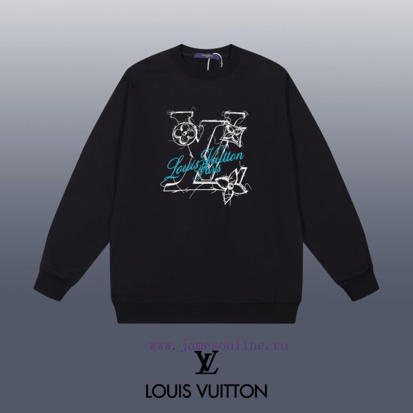 New Customers Only, Limit One. LOUIS VUITTON 24SS Classic Round Neck Hoodie11 Pairs Of Customized Fabrics 420g Large Loop High rjni7606