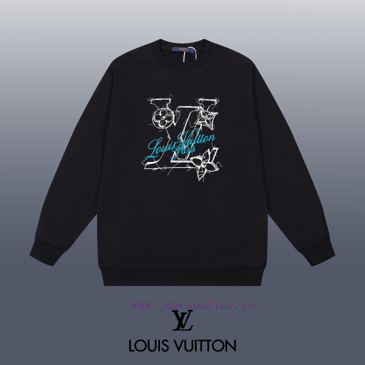 ji3eor0abrd.jpg New Customers Only, Limit One. LOUIS VUITTON 24SS Classic Round Neck Hoodie11 Pairs Of Customized Fabrics 420g Large Loop High rjni7606 - Image 1