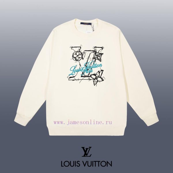 New Customers Only, Limit One. LOUIS VUITTON 24SS Classic Round Neck Hoodie11 Pairs Of Customized Fabrics 420g Large Loop High ewdk03b4