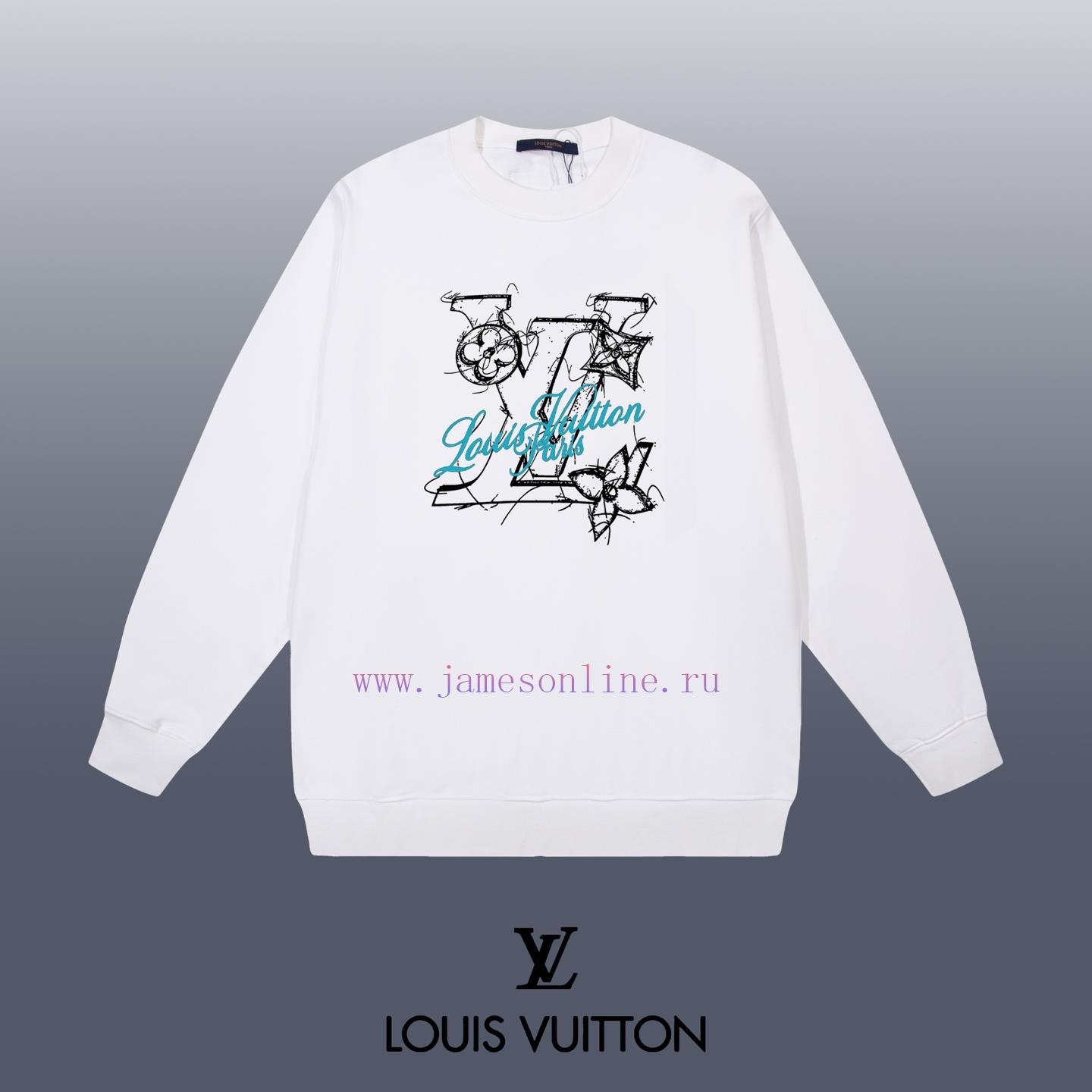iqsqby5vek0.jpg New Customers Only, Limit One. LOUIS VUITTON 24SS Classic Round Neck Hoodie11 Pairs Of Customized Fabrics 420g Large Loop High g0bu1f91 - Image 1