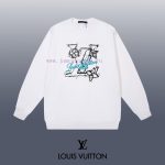 New Customers Only, Limit One. LOUIS VUITTON 24SS Classic Round Neck Hoodie11 Pairs Of Customized Fabrics 420g Large Loop High g0bu1f91 - Image 2