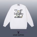 New Customers Only, Limit One. LOUIS VUITTON 24SS Classic Round Neck Hoodie11 Pairs Of Customized Fabrics 420g Large Loop High r57usk94 - Image 2