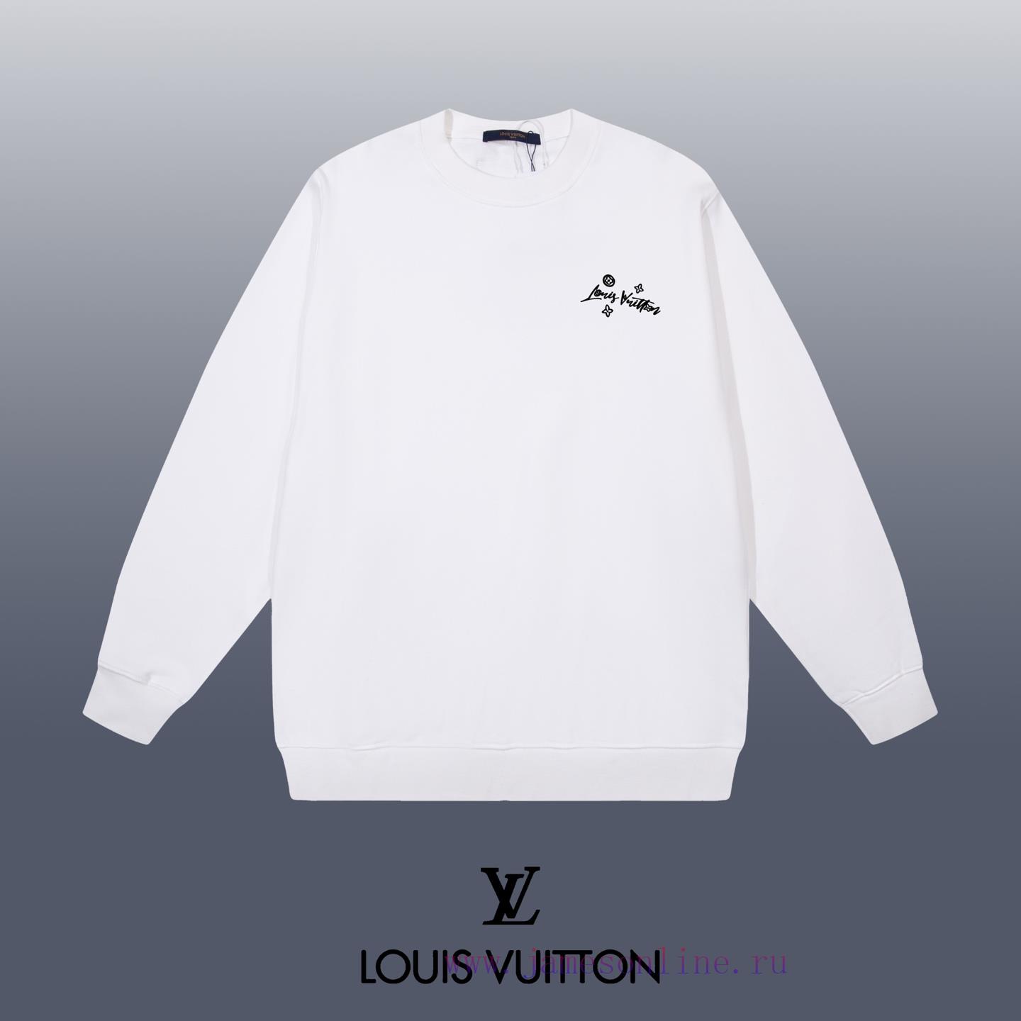 uyxhbamj0hu.jpg New Customers Only, Limit One. LOUIS VUITTON 24SS Classic Round Neck Hoodie11 Pairs Of Customized Fabrics 420g Large Loop High tw3ql6w6 - Image 1