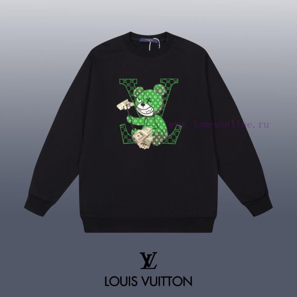 New Customers Only, Limit One. LOUIS VUITTON 24SS Classic Round Neck Hoodie11 Pairs Of Customized Fabrics 420g Large Loop High jgcox84n
