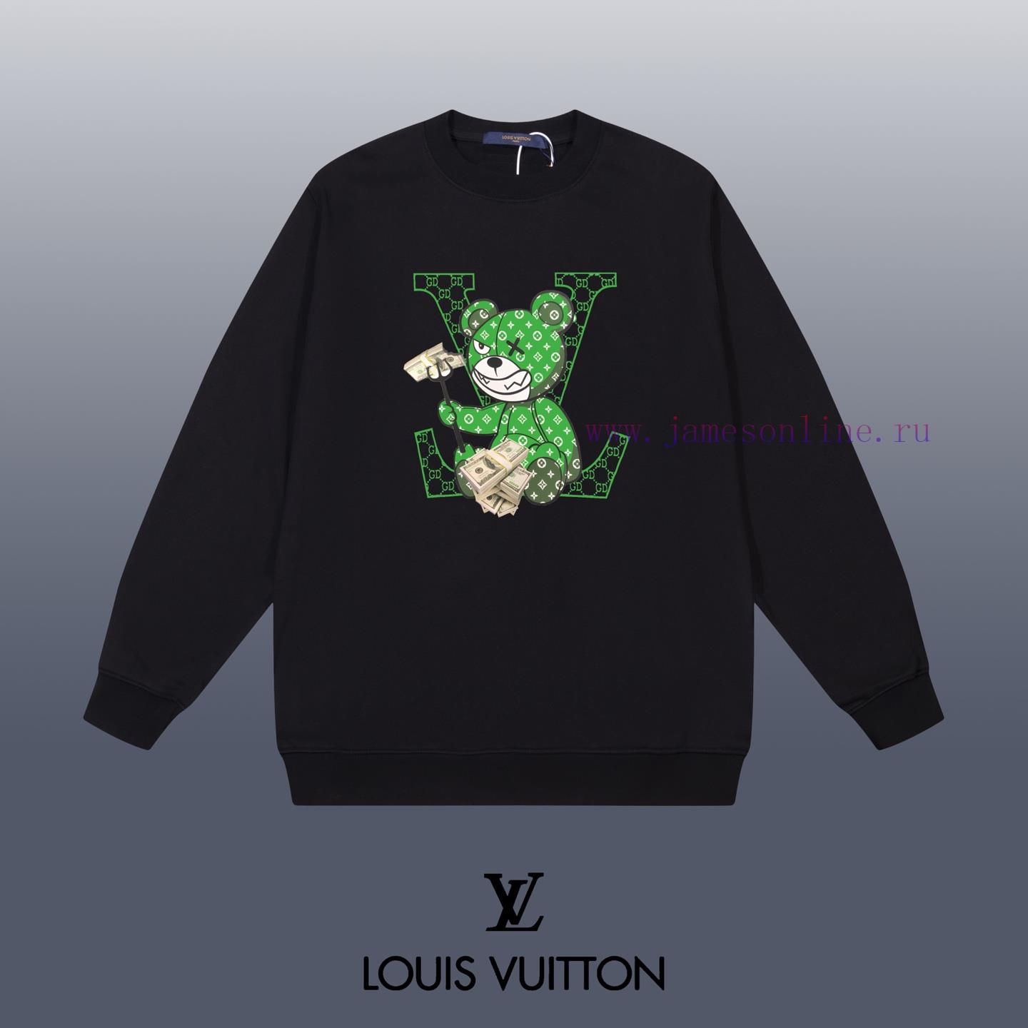 wesnihqbk11.jpg New Customers Only, Limit One. LOUIS VUITTON 24SS Classic Round Neck Hoodie11 Pairs Of Customized Fabrics 420g Large Loop High jgcox84n - Image 1