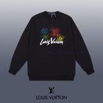New Customers Only, Limit One. LOUIS VUITTON 24SS Classic Round Neck Hoodie11 Pairs Of Customized Fabrics 420g Large Loop High 51qgr31f - Image 2
