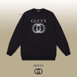 New Customers Only, Limit One. GUCCI 25SS Classic Round Neck Hoodie11 Pairs Of Customized Fabrics 420g Large Loop High Weight wz9jdco2
