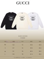 New Customers Only, Limit One. GUCCI 25SS Classic Round Neck Hoodie11 Pairs Of Customized Fabrics 420g Large Loop High Weight p7ucl24f - Image 3