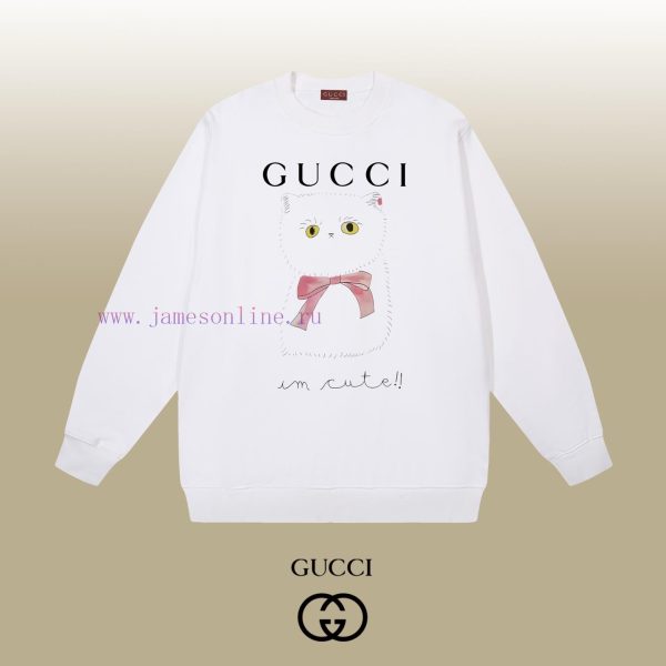 New Customers Only, Limit One. GUCCI 25SS Classic Round Neck Hoodie11 Pairs Of Customized Fabrics 420g Large Loop High Weight qddc702e