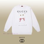 New Customers Only, Limit One. GUCCI 25SS Classic Round Neck Hoodie11 Pairs Of Customized Fabrics 420g Large Loop High Weight qddc702e - Image 2