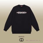 New Customers Only, Limit One. GUCCI 25SS Classic Round Neck Hoodie11 Pairs Of Customized Fabrics 420g Large Loop High Weight ekbikpjf