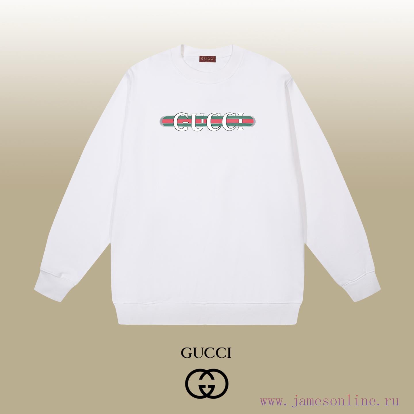 1twol0oasxl.jpg New Customers Only, Limit One. GUCCI 25SS Classic Round Neck Hoodie11 Pairs Of Customized Fabrics 420g Large Loop High Weight l81x3gho - Image 1