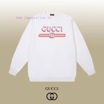 New Customers Only, Limit One. GUCCI 25SS Classic Round Neck Hoodie11 Pairs Of Customized Fabrics 420g Large Loop High Weight zvummfab - Image 2