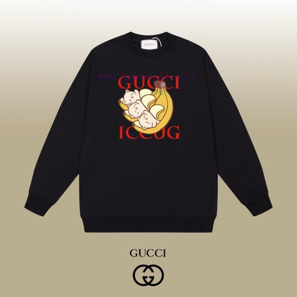 New Customers Only, Limit One. GUCCI 25SS Classic Round Neck Hoodie11 Pairs Of Customized Fabrics 420g Large Loop High Weight kcrqtaji
