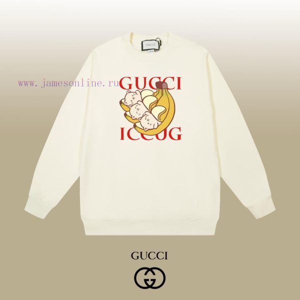 New Customers Only, Limit One. GUCCI 25SS Classic Round Neck Hoodie11 Pairs Of Customized Fabrics 420g Large Loop High Weight axgos5k4