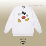 New Customers Only, Limit One. GUCCI 25SS Classic Round Neck Hoodie11 Pairs Of Customized Fabrics 420g Large Loop High Weight ucpubds0 - Image 2
