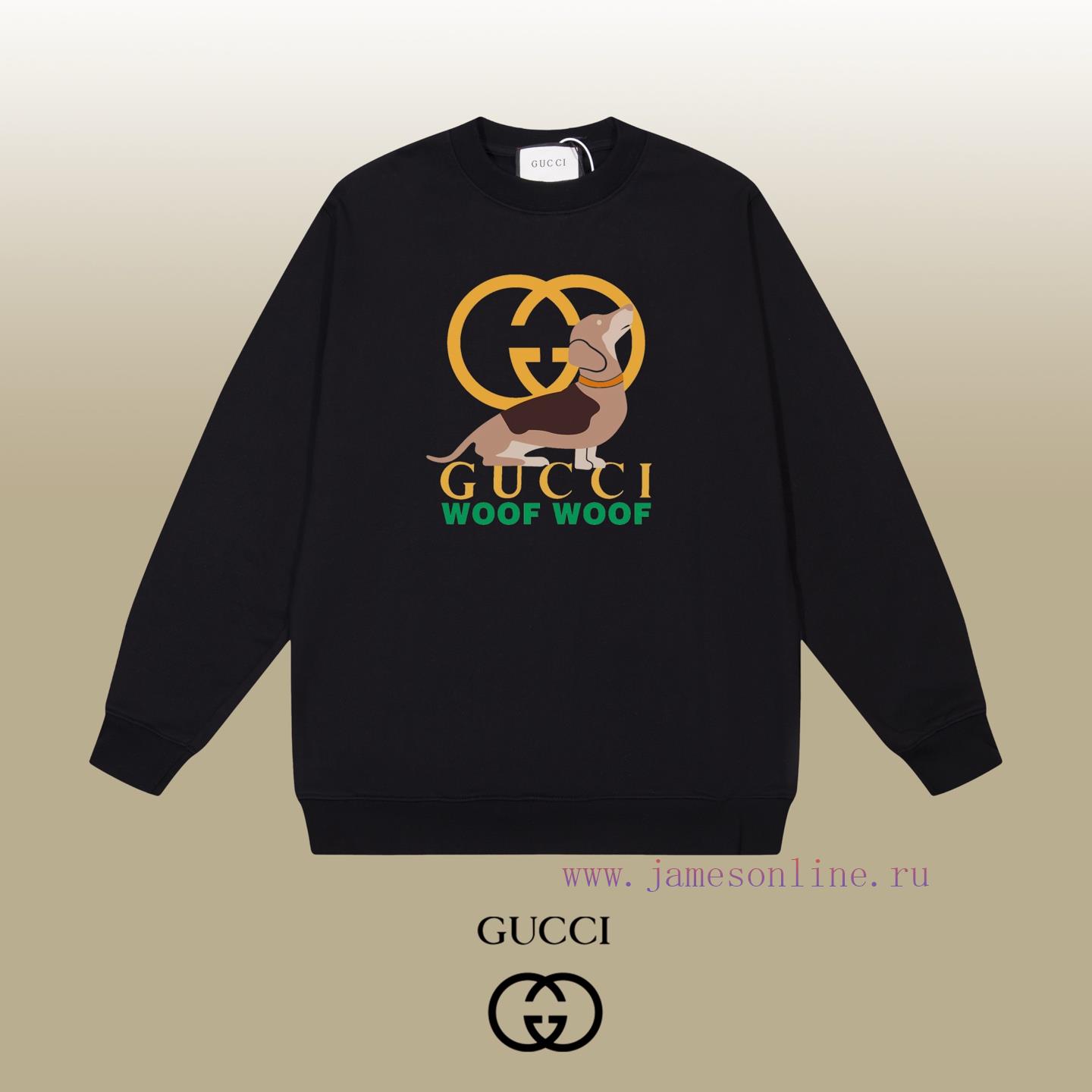 tvpkbetjvtp.jpg New Customers Only, Limit One. GUCCI 25SS Classic Round Neck Hoodie11 Pairs Of Customized Fabrics 420g Large Loop High Weight 4421qkq9 - Image 1