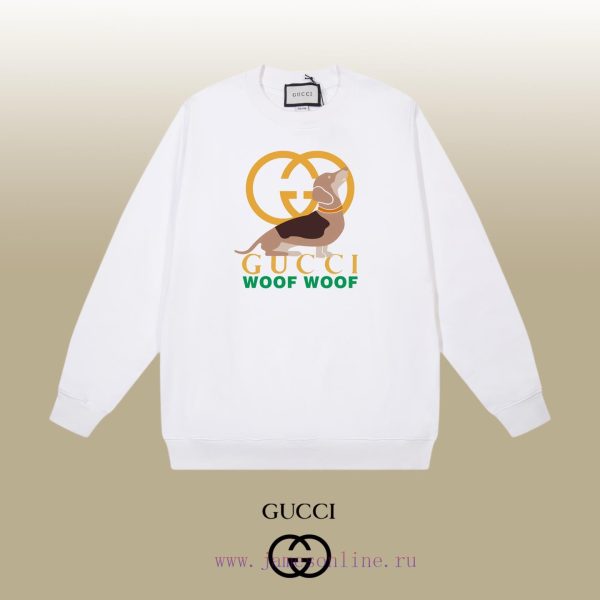 New Customers Only, Limit One. GUCCI 25SS Classic Round Neck Hoodie11 Pairs Of Customized Fabrics 420g Large Loop High Weight 5gapdpck