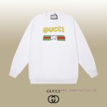 New Customers Only, Limit One. GUCCI 25SS Classic Round Neck Hoodie11 Pairs Of Customized Fabrics 420g Large Loop High Weight 015bbaz1