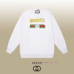 New Customers Only, Limit One. GUCCI 25SS Classic Round Neck Hoodie11 Pairs Of Customized Fabrics 420g Large Loop High Weight 015bbaz1 - Image 2