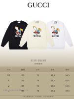 New Customers Only, Limit One. GUCCI 25SS Classic Round Neck Hoodie11 Pairs Of Customized Fabrics 420g Large Loop High Weight 3nzuvj29 - Image 3