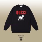 New Customers Only, Limit One. GUCCI 25SS Classic Round Neck Hoodie11 Pairs Of Customized Fabrics 420g Large Loop High Weight a8bc5qx5 - Image 2