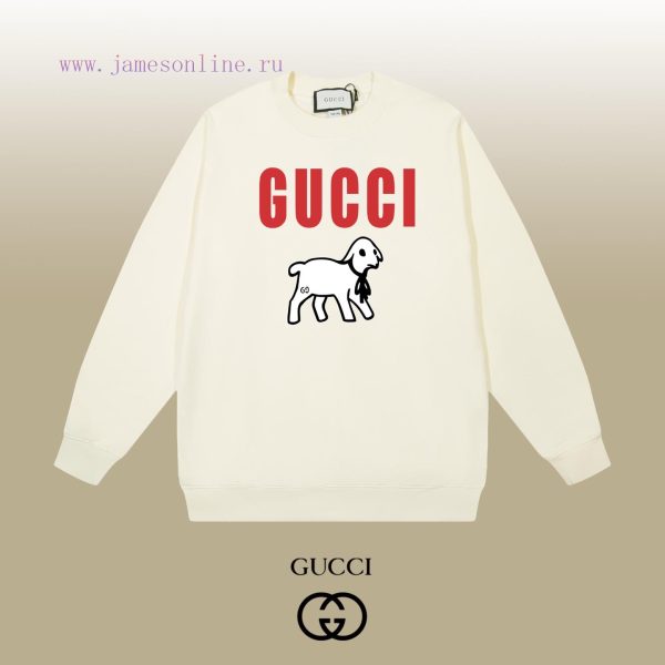 New Customers Only, Limit One. GUCCI 25SS Classic Round Neck Hoodie11 Pairs Of Customized Fabrics 420g Large Loop High Weight z49o871n