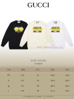 New Customers Only, Limit One. GUCCI 25SS Classic Round Neck Hoodie11 Pairs Of Customized Fabrics 420g Large Loop High Weight hn2s3ai1 - Image 3