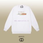 New Customers Only, Limit One. GUCCI 25SS Classic Round Neck Hoodie11 Pairs Of Customized Fabrics 420g Large Loop High Weight z1s0j100 - Image 2