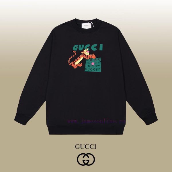 New Customers Only, Limit One. GUCCI 25SS Classic Round Neck Hoodie11 Pairs Of Customized Fabrics 420g Large Loop High Weight 7ysa8igr