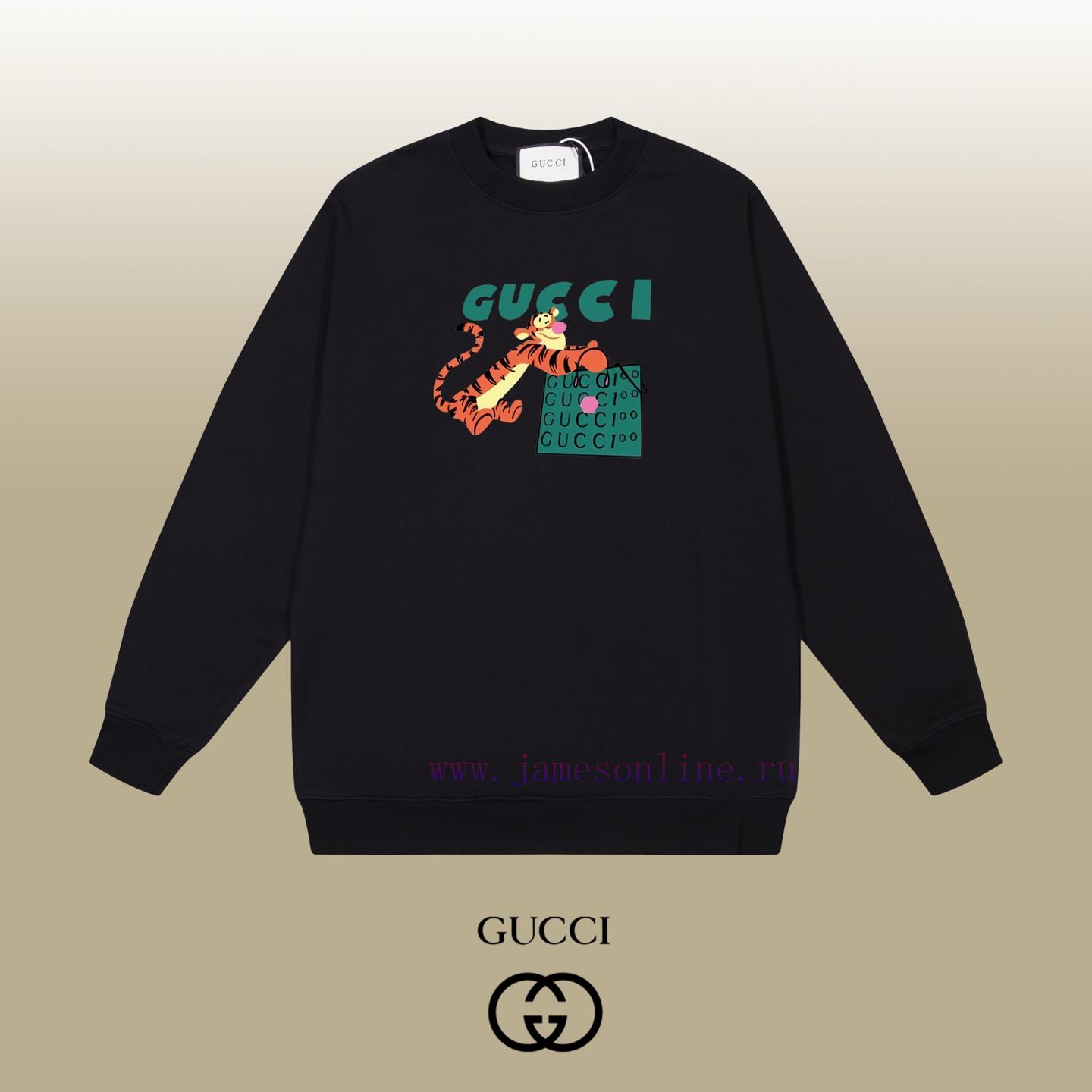 wptf4qrayry.jpg New Customers Only, Limit One. GUCCI 25SS Classic Round Neck Hoodie11 Pairs Of Customized Fabrics 420g Large Loop High Weight 7ysa8igr - Image 1