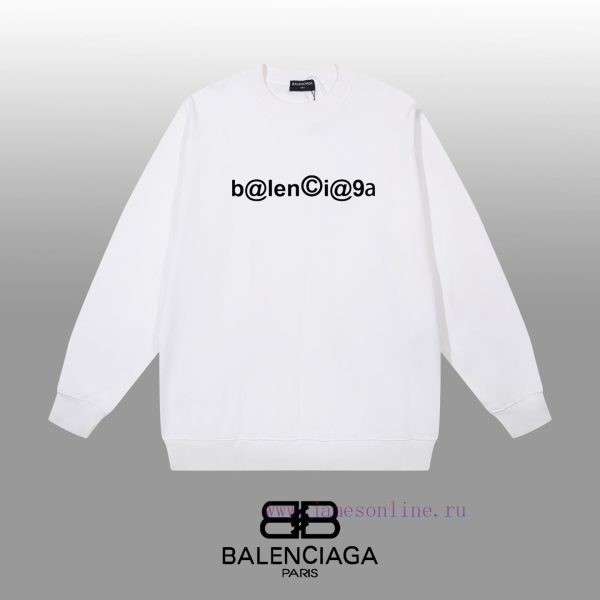 New Customers Only, Limit One. BALENCIAGA 24SS Classic Round Neck Hoodie11 Pairs Of Customized Fabrics 420g Large Loop High We ceymbvmj