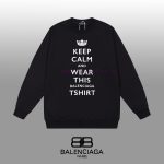 New Customers Only, Limit One. BALENCIAGA 24SS Classic Round Neck Hoodie11 Pairs Of Customized Fabrics 420g Large Loop High We oqto5z9h - Image 2