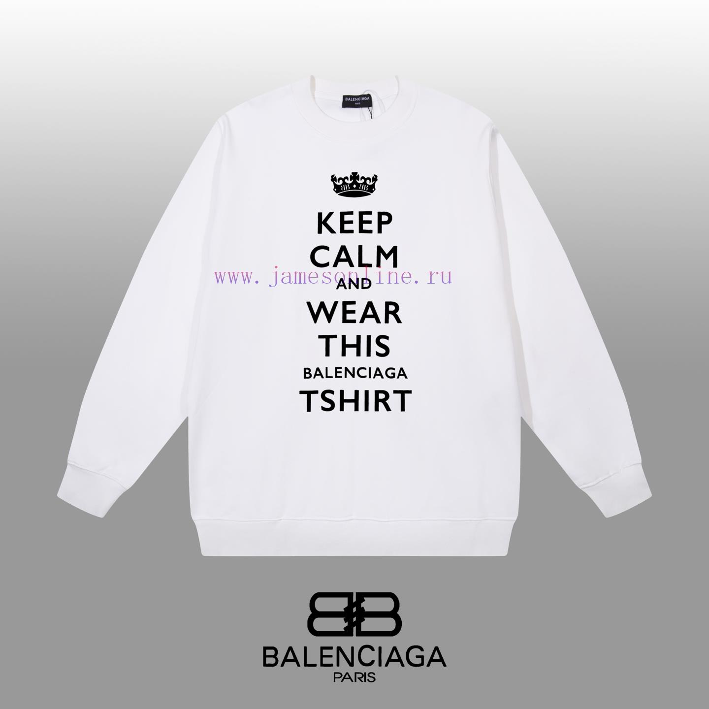 yn51cbzraog.jpg New Customers Only, Limit One. BALENCIAGA 24SS Classic Round Neck Hoodie11 Pairs Of Customized Fabrics 420g Large Loop High We f8iwvgm7 - Image 1