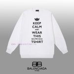 New Customers Only, Limit One. BALENCIAGA 24SS Classic Round Neck Hoodie11 Pairs Of Customized Fabrics 420g Large Loop High We f8iwvgm7 - Image 2