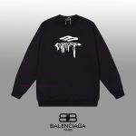 New Customers Only, Limit One. BALENCIAGA 24SS Classic Round Neck Hoodie11 Pairs Of Customized Fabrics 420g Large Loop High We kuh8uaiu
