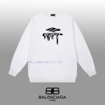 New Customers Only, Limit One. BALENCIAGA 24SS Classic Round Neck Hoodie11 Pairs Of Customized Fabrics 420g Large Loop High We w9z4r2dd - Image 2