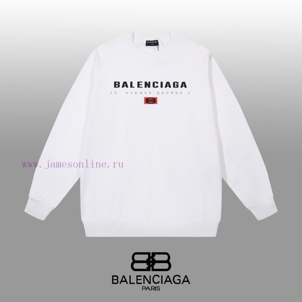 New Customers Only, Limit One. BALENCIAGA 24SS Classic Round Neck Hoodie11 Pairs Of Customized Fabrics 420g Large Loop High We 0ilq2up6
