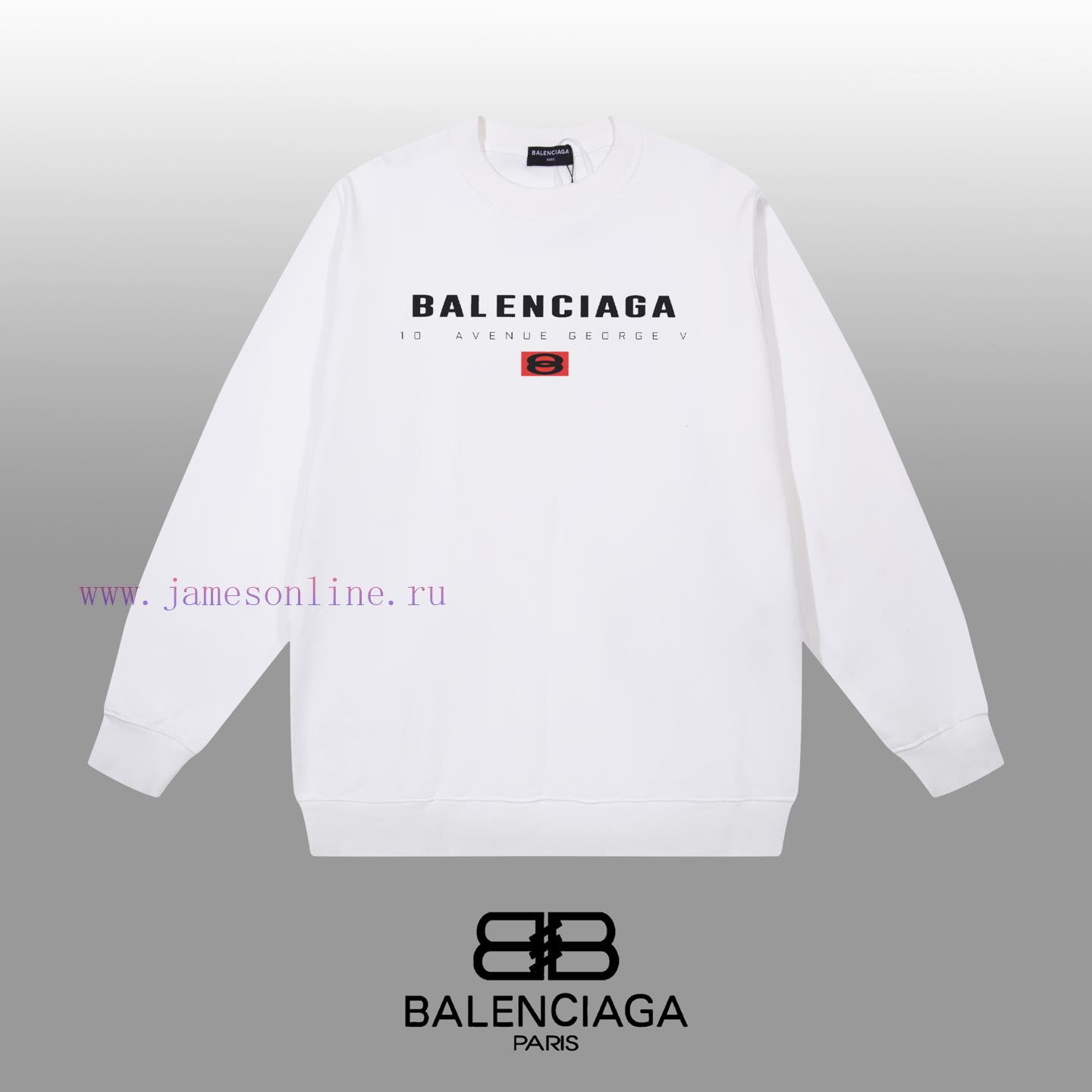 emzfuwqgxba.jpg New Customers Only, Limit One. BALENCIAGA 24SS Classic Round Neck Hoodie11 Pairs Of Customized Fabrics 420g Large Loop High We 0ilq2up6 - Image 1