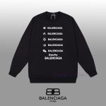 New Customers Only, Limit One. BALENCIAGA 24SS Classic Round Neck Hoodie11 Pairs Of Customized Fabrics 420g Large Loop High We d99f8mof