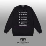 New Customers Only, Limit One. BALENCIAGA 24SS Classic Round Neck Hoodie11 Pairs Of Customized Fabrics 420g Large Loop High We d99f8mof - Image 2