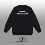 New Customers Only, Limit One. BALENCIAGA 24SS Classic Round Neck Hoodie11 Pairs Of Customized Fabrics 420g Large Loop High We d99f8mof - Image 3