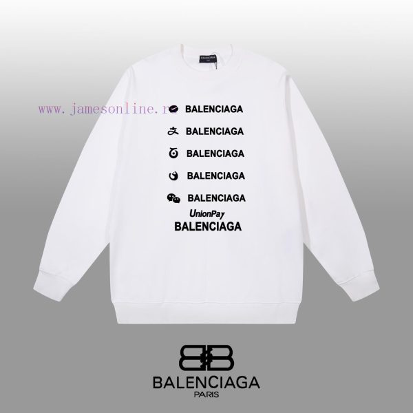 New Customers Only, Limit One. BALENCIAGA 24SS Classic Round Neck Hoodie11 Pairs Of Customized Fabrics 420g Large Loop High We v0rqy8mw